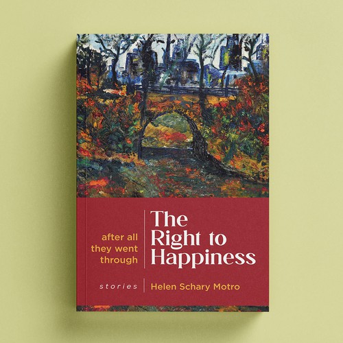 Design with the title 'The Rigth to Happiness '