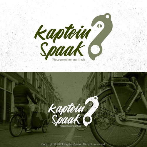 Mechanic logo with the title 'Vintage logo for a bike mechanic'