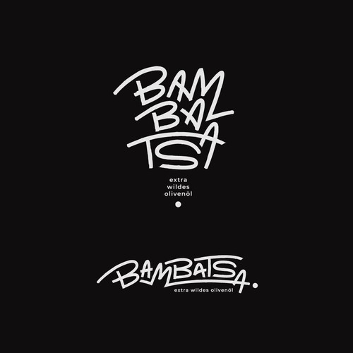 Graffiti logo with the title 'Logo design concept for super cool copany that makes extra wild olive oil!'