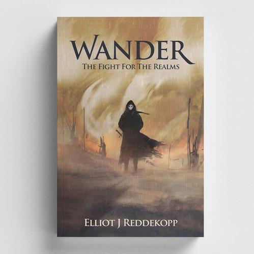 Storm design with the title 'Wander'