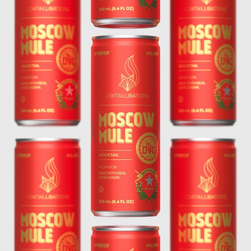 3D label with the title 'A beverage can redesign'