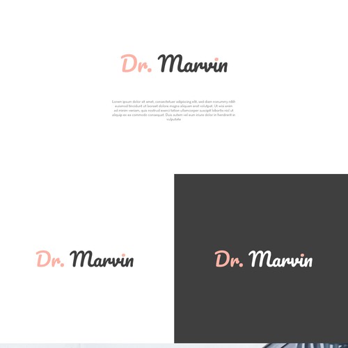 Doctor brand with the title 'Logo Design for Dr. Marvin.'