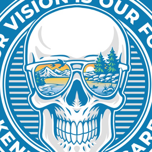 Adventure t-shirt with the title 'Your Vision is Our Focus'