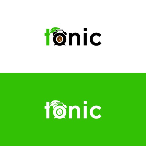 Healthy food brand with the title 'TONIC logo design for a for healthy concept'