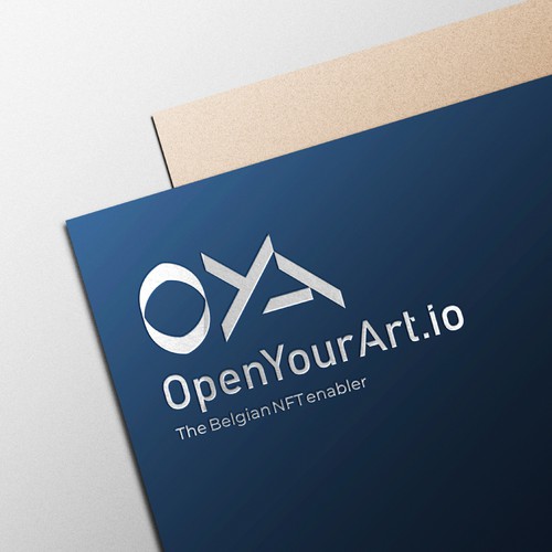 Cyan logo with the title 'OpenYourArt.io'