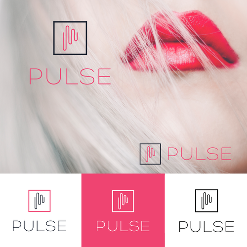 Pulse design with the title 'Fashion logo'