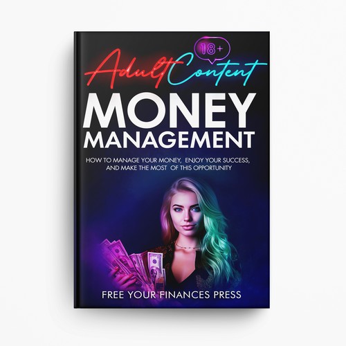 Management book cover with the title 'Money management Book cover'