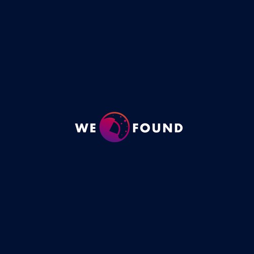 Startup brand with the title 'We Found Logo 2'