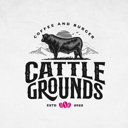 cattle farm logo