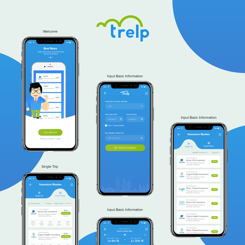 Discount design with the title 'Mobile App for Daily Offers'