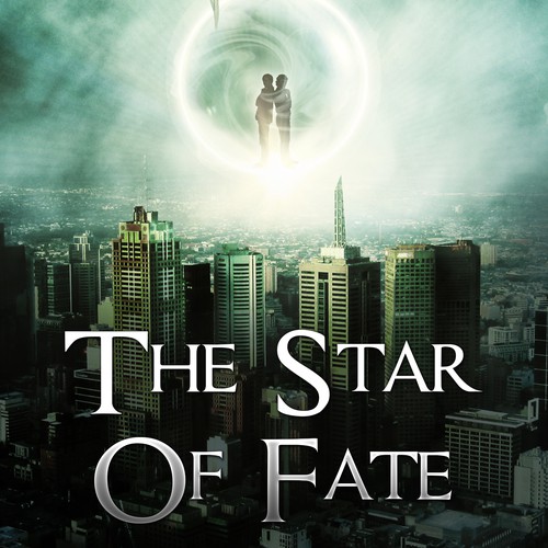 Urban fantasy book cover with the title 'The star of fate.'