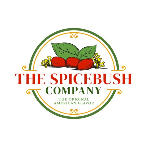 Flavor logo with the title 'spicebush'