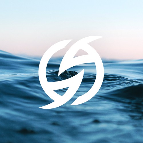 Scuba logo with the title 'Logo design for Australian Watersports Brand'