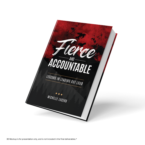 Mockup book cover with the title 'Book Cover Design'