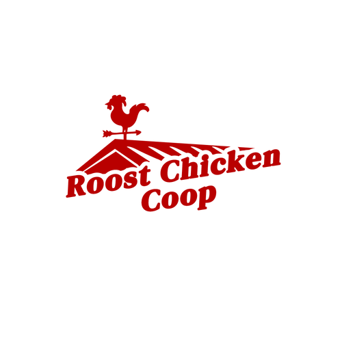 Restaurant design with the title 'Roost Chicken Coop'