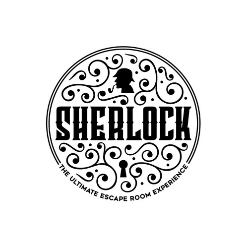 Lock logo with the title 'Sherlock - FOR SALE! '