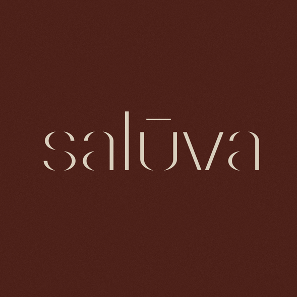 Wellness brand with the title 'SALŪVA'