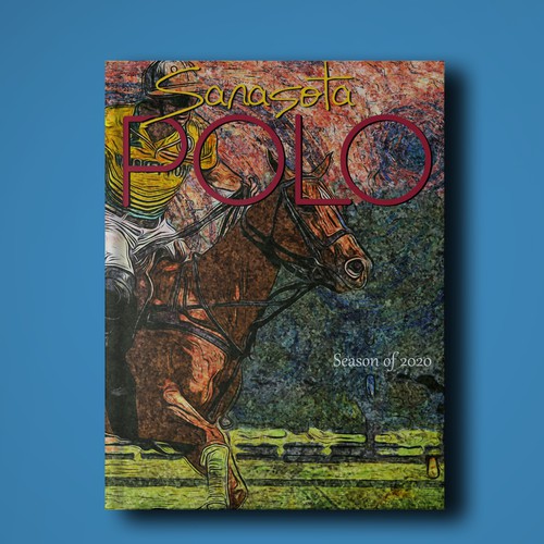 Polo design with the title 'Polo cover design'