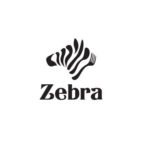 Delivery logo with the title 'Zebra'