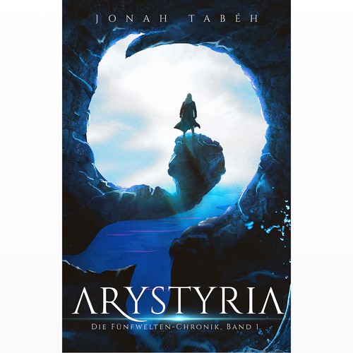 Young adult book cover with the title 'Arystyria'