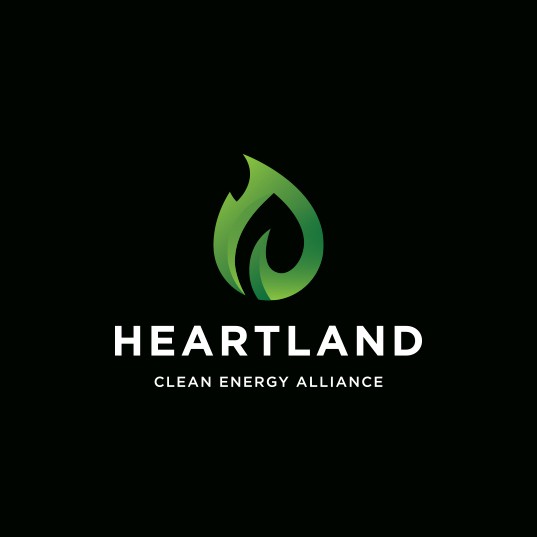 Fuel design with the title 'Heartland Clean Energy Alliance'