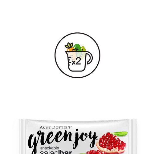 Monoline artwork with the title 'Icon for snack bar'