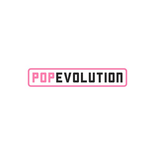 Evolution logo with the title 'POP EVOLUTION'
