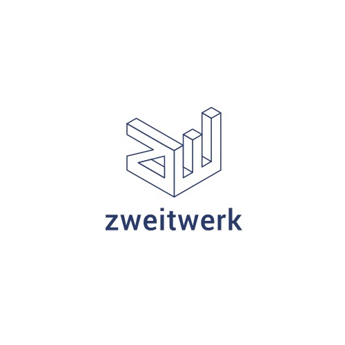 Factory design with the title 'zweitwerk'