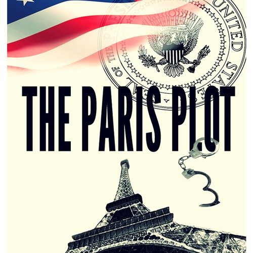 Paris book cover with the title 'Book cover, Title: THE PARIS PLOT'
