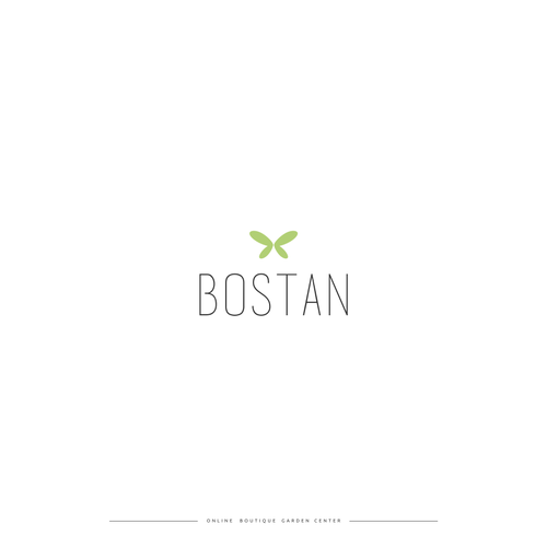 Garden brand with the title 'bostan'