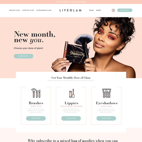 Beauty websites 127 Best Beauty Web Design Ideas 2024 99designs