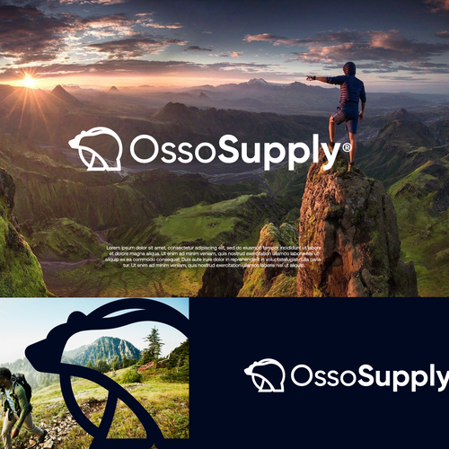 Outdoor logo with the title 'Outdoor gear'