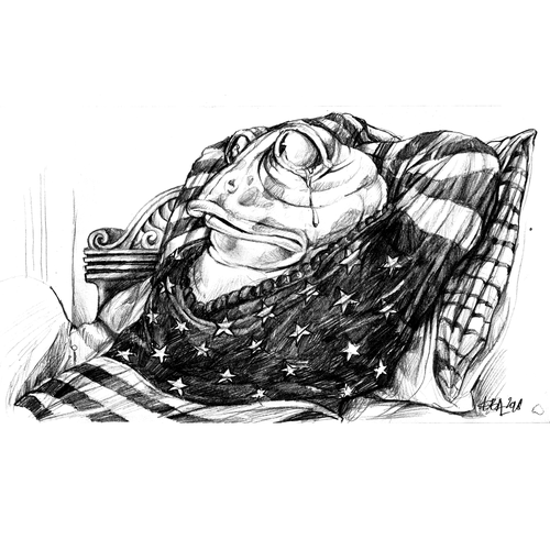 Book illustration artwork with the title 'Letters To A Scorpion, Illustrated Novel on Betrayal '