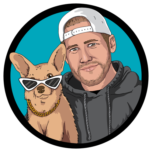 Mascot artwork with the title 'mascot'