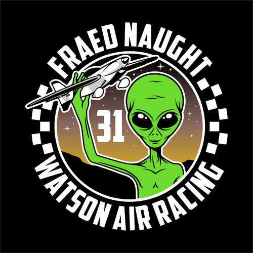 Alien logo with the title 'Fraed Naught Race 31'