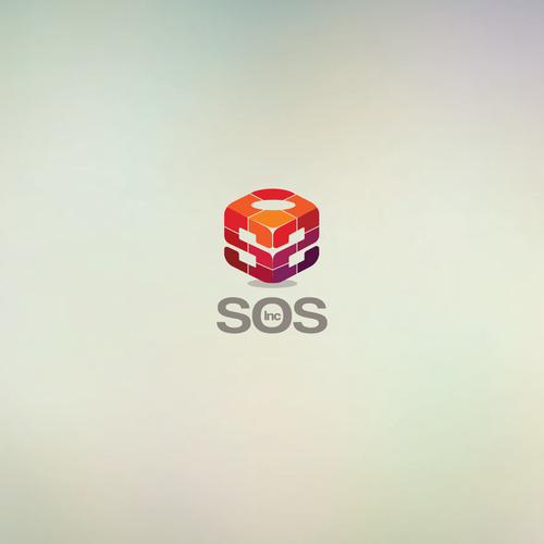 IT logo with the title 'Bold logo concept for IT company'