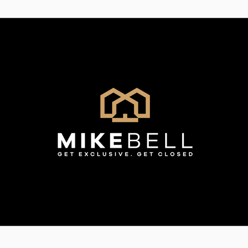 Bell logo with the title 'mike bell logo concept'