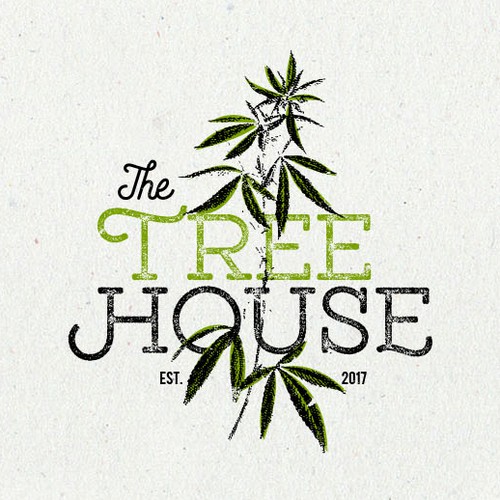 Plant brand with the title 'Logo for The Tree House'