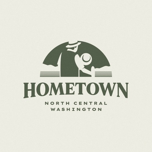 Lake logo with the title 'HOMETOWN'