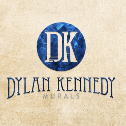 Painter design with the title 'Create personal logo for mural painter'