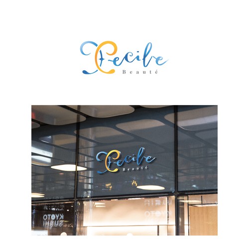 Glow logo with the title 'Logo design for a Beauty Clinic & Spa'