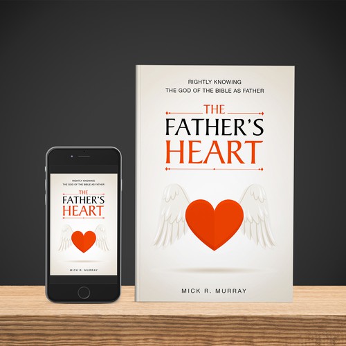 Heart book cover with the title 'The Father's Heart'