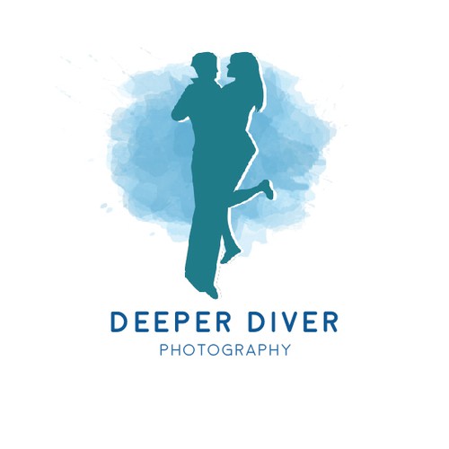 Scuba logo with the title 'Logo concept for Photography studio'