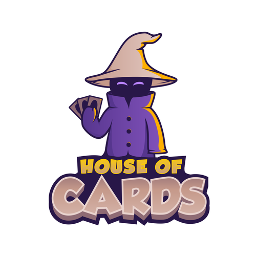 Wizard logo with the title 'HOUSE OF CARDS'