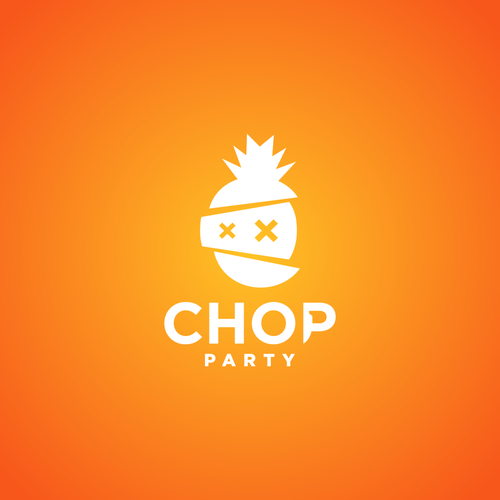 Pineapple logo with the title 'Chop Party'