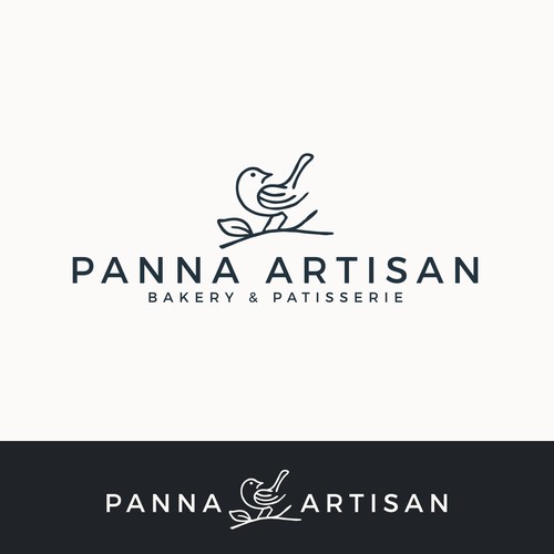 Patisserie design with the title 'Artisan bakery logo'