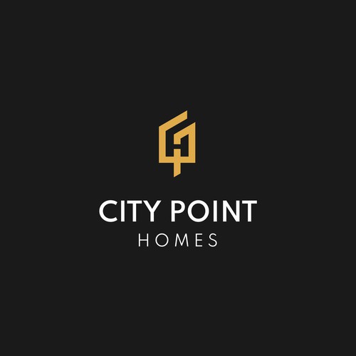 City logo with the title 'Classic and clean logo for real estate brand'