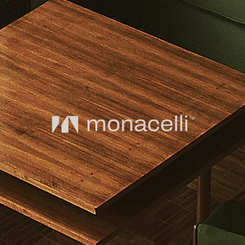 Architect logo with the title 'monacelli'