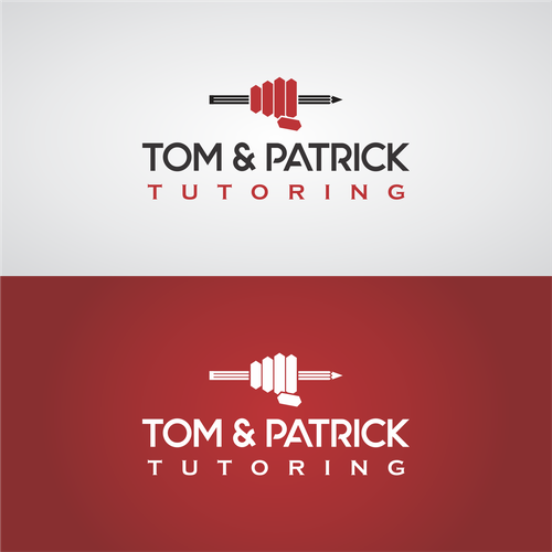 Tutoring logo with the title 'logo for Tom & Patrick Tutoring'