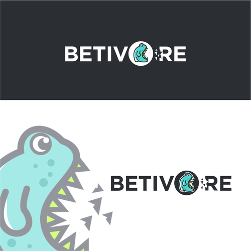 Monster logo with the title 'a funny character for a tipsters (sporting bets) web app'